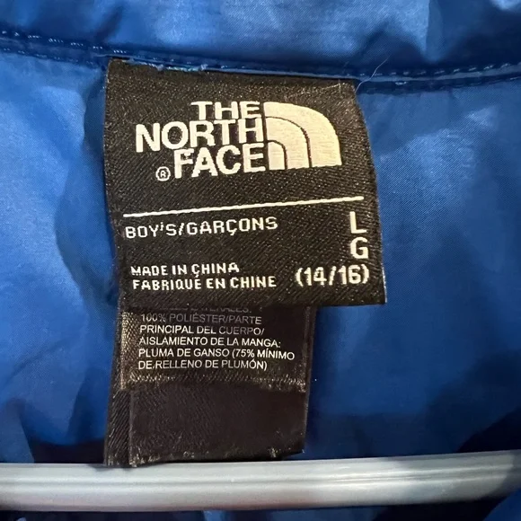 Boys North Face Puffer Jacket size Large 14/16